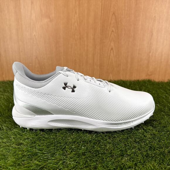 Under Armour Drive Fade White Metallic Silver Golf 3027878-101 Mens Size 10 main image 7